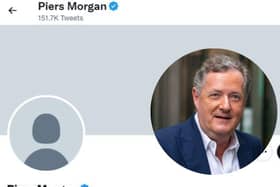 Piers Morgan had his Twitter account hacked