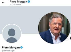 Piers Morgan had his Twitter account hacked