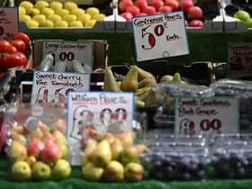 UK inflation shot up unexpectedly last month as vegetable shortages pushed food prices to their highest rate in more than 45 years, according to official figures. (Photo by JUSTIN TALLIS/AFP via Getty Images)