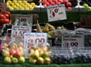 UK inflation shot up unexpectedly last month as vegetable shortages pushed food prices to their highest rate in more than 45 years, according to official figures. (Photo by JUSTIN TALLIS/AFP via Getty Images)