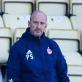 Paul Sheerin looks on during Aberdeen's 1-0 Scottish Cup win over Dumbarton