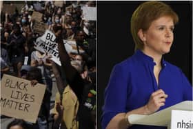 Nicola Sturgeon has tweeted her support of Black Lives Matter