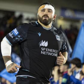 Glasgow Warriors prop Jamie Bhatti is taking flyng lessons. (Photo by Ross MacDonald / SNS Group)
