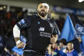 Glasgow Warriors prop Jamie Bhatti is taking flyng lessons. (Photo by Ross MacDonald / SNS Group)