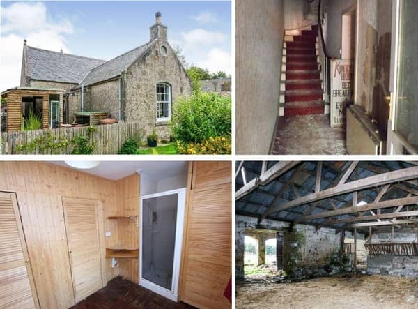 Take a look the top nine Scottish homes with renovation potential.