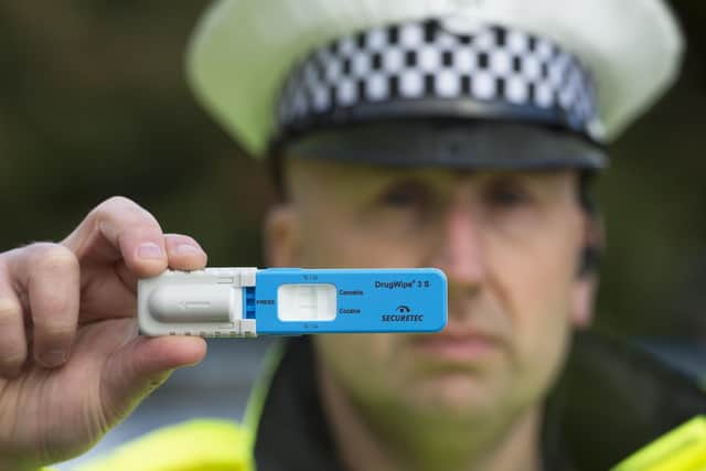 Police Scotland has used the roadside drug testing kits since October 2019. Picture: Neil Hanna Photography