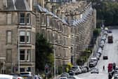 Tenement flats along Comely Bank in Edinburgh. Picture: Jane Barlow/PA Wire