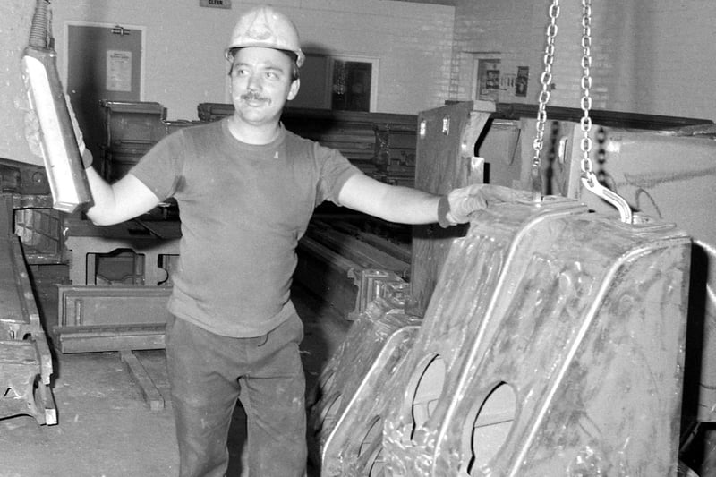 The foundry employed thousands of staff over the years, to operate the plant's heavy machinery