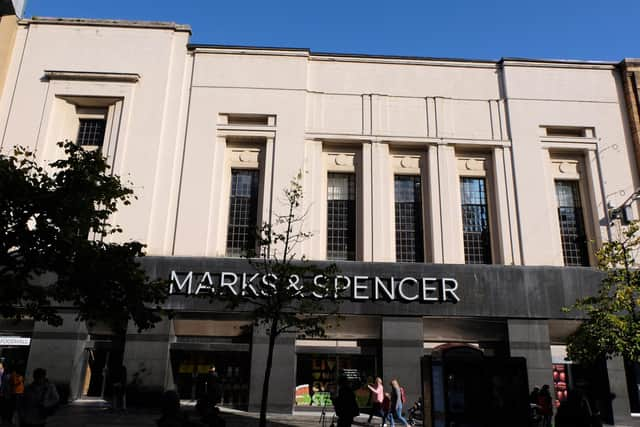 The future of the 1930s Marks & Spencers building on Sauchiehall Street, which closed last year, is unknown. PIC: Contributed.