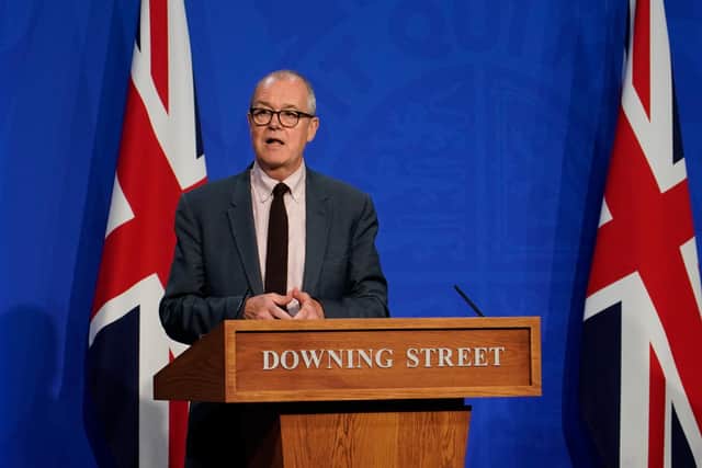 The UK's chief scientific adviser Patrick Vallance has joined colleagues from around the world in urging leaders to prevent global warming from going above 1.5C (Picture: Alberto Pezzali/pool/AFP via Getty Images)