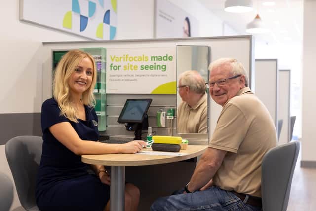 ​Bethany has always had her eyes on the prize at Peterhead’s Specsavers.