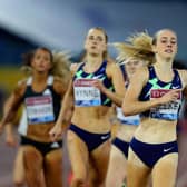 Jemma Reekie wins the 800m at the Diamond League meeting in Rome. Picture: Paolo Bruno/Getty Images