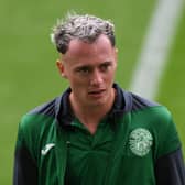 Hibs forward Harry McKirdy caused a stir with a social media post.