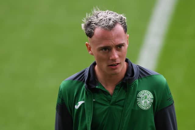 Hibs forward Harry McKirdy caused a stir with a social media post.