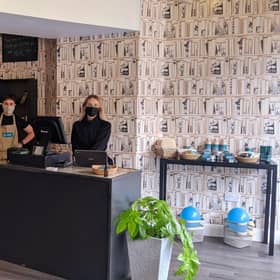 The Edinburgh Stockbridge outlet combines a retail area with a cafe selling the firm’s own brand of coffees and other hot drinks.