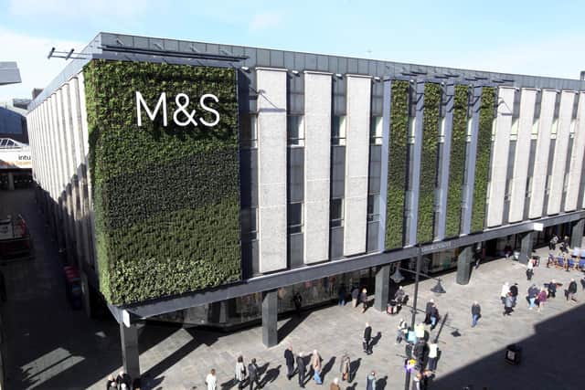 M&S is expected to report a dive in clothing and home sales after being battered by the enforced closure of stores for many months.