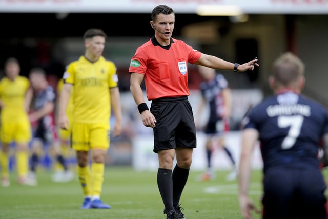 Premiership Games: 20 | Yellow cards: 77 (3.85 pg)| Red cards: 5 (0.25 pg)