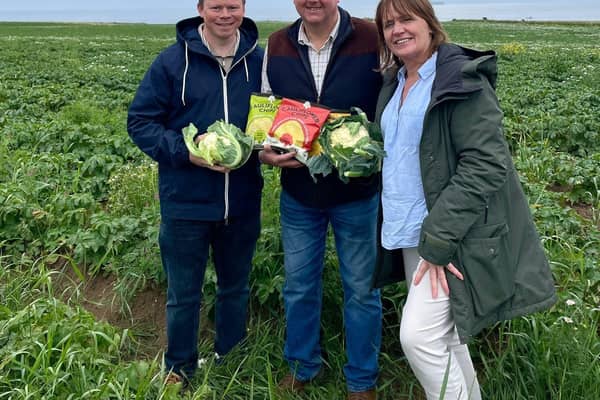 Growers Garden's Cauliflower Chips are available in Tesco stores across Scotland