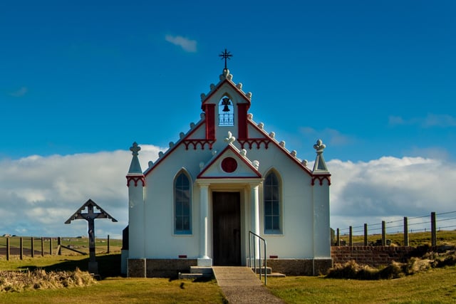Orkney, the archipelago off the northeastern coast of Scotland, takes first place with a life satisfaction score of 8.2 out of 10.