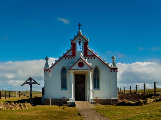 Orkney, the archipelago off the northeastern coast of Scotland, takes first place with a life satisfaction score of 8.2 out of 10.