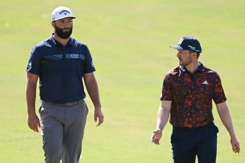 Connor Syme's season included a round in Masters champion Jon Rahm's company in the DP World Tour Championship. Picture: Ross Kinnaird/Getty Images.