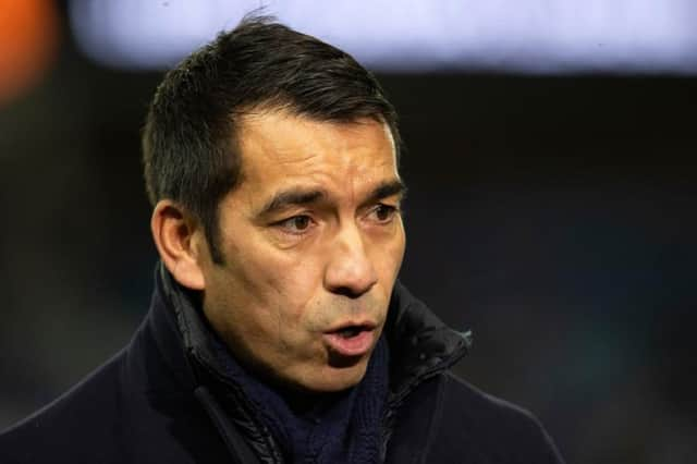 Rangers manager Giovanni van Bronckhorst. (Photo by Alan Harvey / SNS Group)