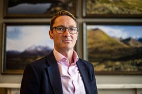 Patrick Graham, head of Scotland and Northern Ireland at BGF, which has been found to be the most active UK circular economy investor. Picture: Lisa Ferguson.





Patrick Graham of BGF images



Paddy Graham