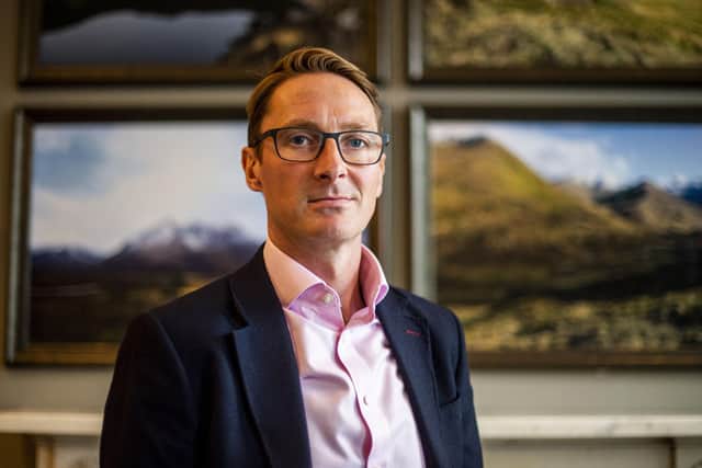 Patrick Graham, head of Scotland and Northern Ireland at BGF, which has been found to be the most active UK circular economy investor. Picture: Lisa Ferguson.
Patrick Graham of BGF images
Paddy Graham