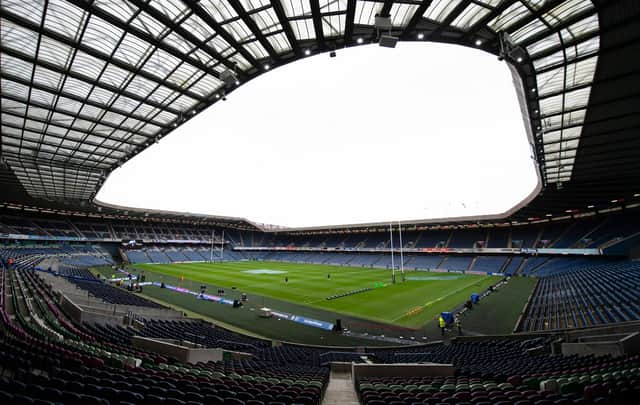 BT Murrayfield could host some matches in Euro 2028.  (Photo by Ross Parker / SNS Group)