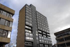 The David Hume Tower has been renamed 40 George Square