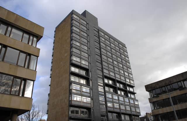 The David Hume Tower has been renamed 40 George Square