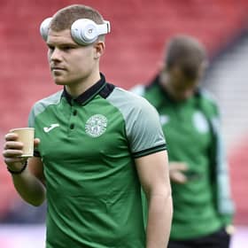 Chris Mueller's Hibs departure has freed up 'significant' money for a new manager to spend. (Photo by Rob Casey / SNS Group)