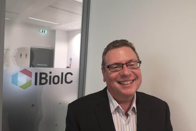 Mark Bustard, the CEO of IBioIC.