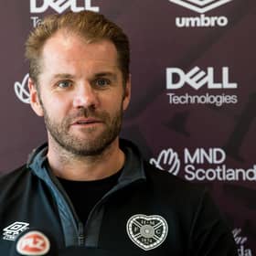 Hearts manager Robbie Neilson takes his team to Zurich this week.