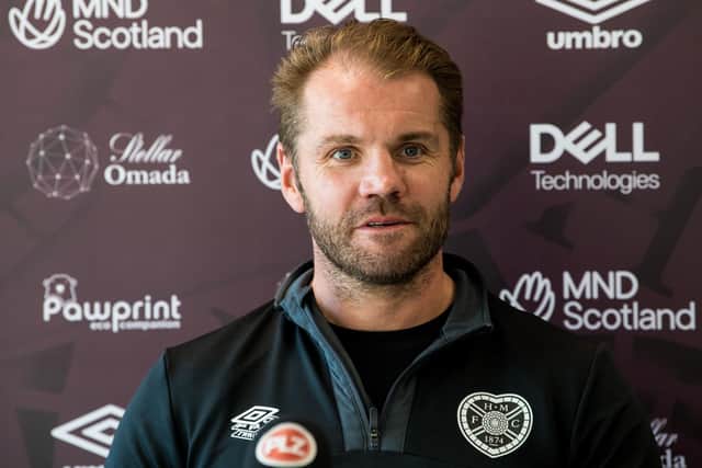 Hearts manager Robbie Neilson takes his team to Zurich this week.