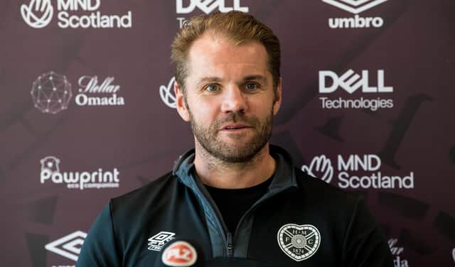 Hearts manager Robbie Neilson takes his team to Zurich this week.