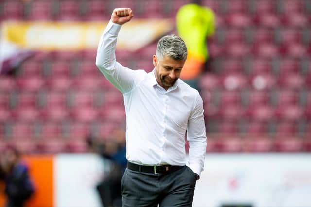 Stephen Robinson has Motherwell punching above their weight. Picture: SNS