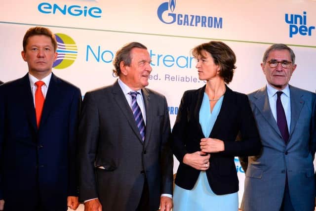 Engie is one of several firms with a stake in Russia's controversial Nord Stream gas pipeline project. Picture: Eric Piermont/AFP/Getty