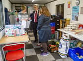 Jonathan Ashworth, Shadow Work and Pensions Secretary, has this week visited Fife to speak to people locally about the impact of rising food, energy and petrol prices. Picture, Lisa Ferguson