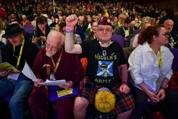 The trick of the Salmond/Sturgeon era was to create the impression that the SNP was a unified centre-left, social democratic party (Picture: Jeff J Mitchell/Getty Images)