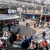 Edinburgh Waverley is one of the busiest railway stations in Britain.