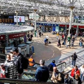 Edinburgh fire crews were called to Waverley Station on Thursday after reports of a small fire in the building