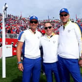After being vice captains at Whistling Straits in September, Henrik Stenson, Luke Donald and Robert Karlsson are now the three names in the frame for the 2023 Ryder Cup captaincy. Picture: Andrew Redington/Getty Images.