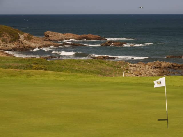 A minimum of three spots will be up for grabs in the AIG Women's Open Final Qualifying at Crail on 19 August. Picture: The R&A