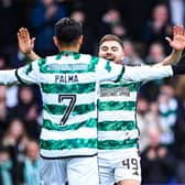 The goals from James Forrest and Luis Palma in Celtic 3-0 win away to Ross County  on Saturday - the pair seen here celebrating the Scot's headed counter his team-mate set up - had special significance. (Photo by Paul Devlin / SNS Group)