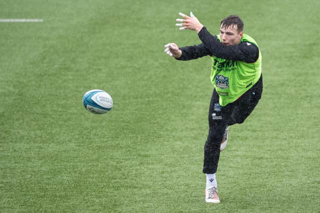 Jamie Dobie is in line to play for Glasgow Warriors against Edinburgh on Friday. (Photo by Ross MacDonald / SNS Group)