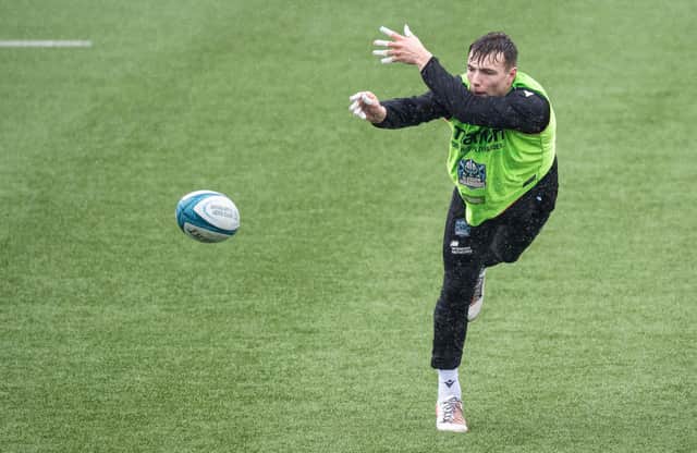 Jamie Dobie is in line to play for Glasgow Warriors against Edinburgh on Friday.  (Photo by Ross MacDonald / SNS Group)