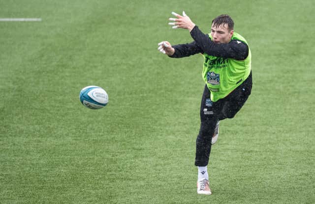 Jamie Dobie is in line to play for Glasgow Warriors against Edinburgh on Friday. (Photo by Ross MacDonald / SNS Group)