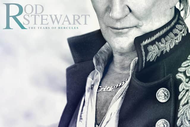 The Rod Stewart album The Tears Of Hercules. Picture: Warner.