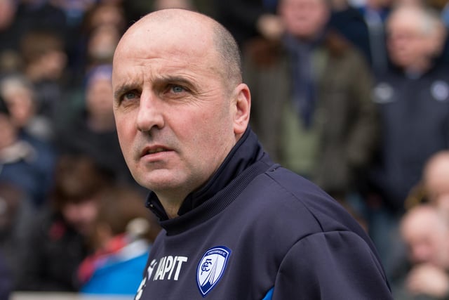 Paul Cook was the driving force behind the Spireites team. He's since managed Portsmouth, Wigan and most recently Ipswich Town.